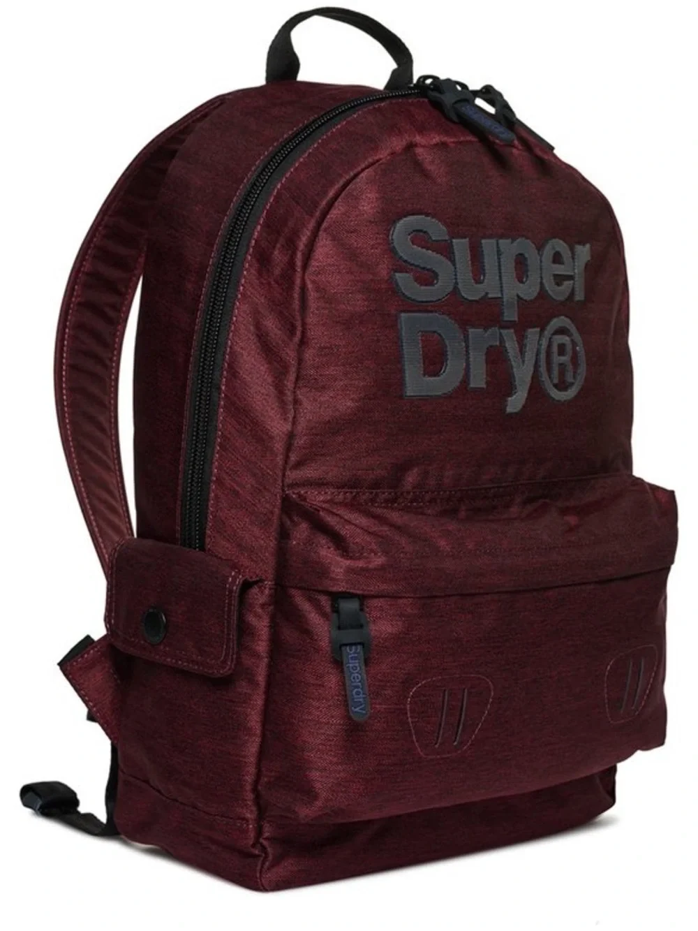 Superdry Burgundy or Dark Red Backpack with Signature Logo